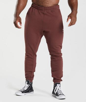 Gymshark React Mjukisbyxor Herr Rosa Bruna | SE 3366MQZ